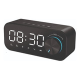 Radio Reloj Despertador Con Bluetooth Tf Y Fm Puerto Tipo C