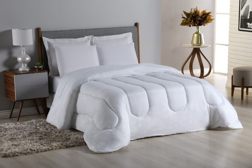 Edredom Cama Queen Fine Tex Para O Frio Inverno Barato