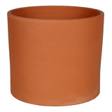 Maceta Terracota Barro Cilindro N14 Blum