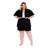 Kimono Moda Praia Plus Size Levíssimo !