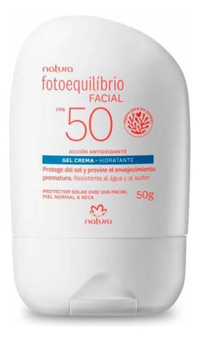 Natura Fotoequilibrio Facial Fps 50 Hidratante 50g Caballito