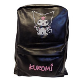  Mochilas Cuero Bordadas Kuromi My Melody Anime Serie Manga 