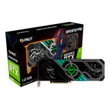 Placa De Vídeo Palit Rtx 3080 Lhr 12gb Ned3080019kb-132aa