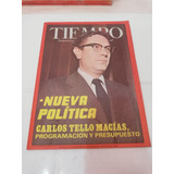 Tiempo Nueva Política Carlos Tello Macías Programación