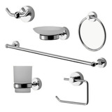 Grifería Accesorio Baño Set 6 Piezas Peirano 3006 Linea 3000