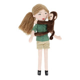 Muñeca Juguete De Tela Jane Goodall Primatóloga Antropóloga