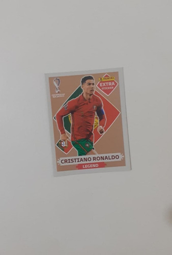 Figurinha Legend Do Cristiano Ronaldo + Mané(extra Sticker)