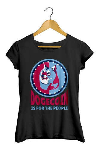 Playera Camiseta Dogecoin Criptomonedas Para Hombre O Mujer 