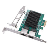 Tarjeta De Red Pcie De 2 Puertos Y 2,5 G, Adaptador Ethernet