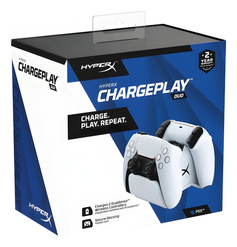 Base De Carga Dual Para Controles De Ps5 Hyperx Quick Charge