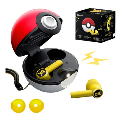 Auriculares In-ear Inalámbricos Clon Pokemon Pikachu Rz12- 03820100 -r3u1 Dorado