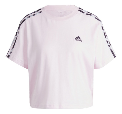 Remera Corta Vibrant Print 3-stripes Cotton Il5870 adidas