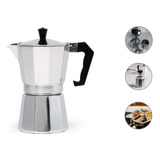 Cafetera Tipo Italiana Aluminio 6 Pocillos Cafe Express Full