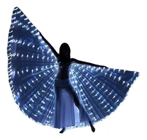 Alas Led Grande Danza Arabe Wings Bellydance Odalisca Capa 