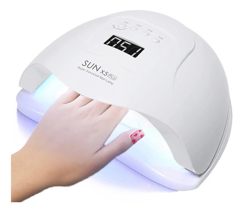 Lampara De Uñas Sun X5 Plus 80w Led Uv Profesional Manicura