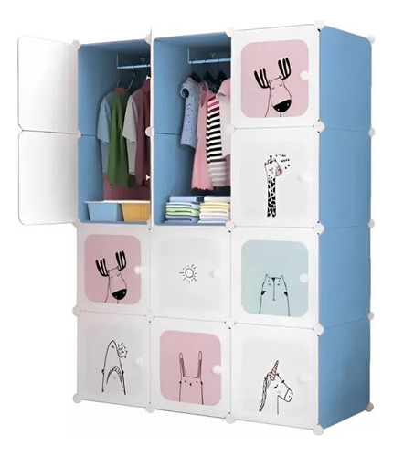 Guarda Roupas Modular Infantil 