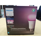 Kit De 4 Focos + Bridge Phillips Hue Led Multicolor 10w A19