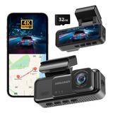 Cámara Automóvil Seguridad Wi Fi 4k Gps Pantalla 3.2