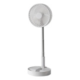 Mini Ventilador Enfriador De Aire Con Carga Blanco 3600ma