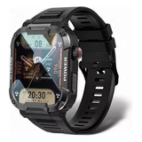 1.85 Smartwatch Militar Masculino Impermeável