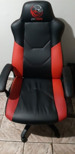 Cadeira Gamer Pcyes Mad Racer V6 Turbo, Vermelha E Preta