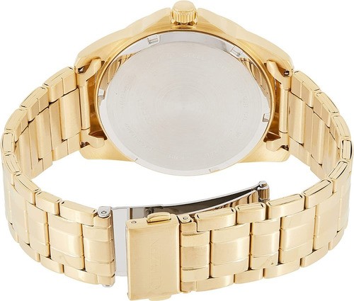 Reloj Citizen Cuarzo Acero Inoxidable Dorado Hombre Elegante