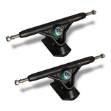 Truck Invertido 200mm Flh Preto Fosco Para Skate Longboard