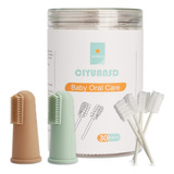 Uhfi Cepillo De Dientes Para Beb, Kit De Limpieza Bucal Con