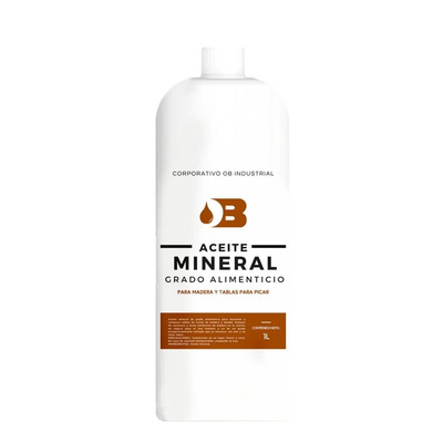 Aceite Mineral Blanco Madera Grado Alimenticio 1lt | Meses sin interés