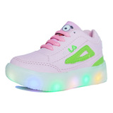 Tenis Infantil Luces Led Impacto Patricio 15/17 Lafi Bob Esp