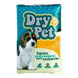 Pañal Tapete Perro Entrenador Pipi Popo 50 Piezas Dry Pet