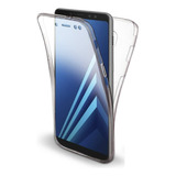 Funda 360 Silicona Compatible Con Samsung Galaxy A8 2018