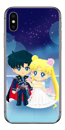 Funda Para iPhone Todos Los Modelos Tpu Sailor Moon 11