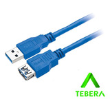 Cabo Usb 3.0 A Macho X Usb A Femea 5m Az Tebera