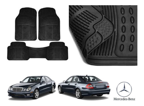 Tapetes Uso Rudo Mercedes Benz E320 2009 Rubber Black