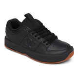 Zapatillas Dc Shoes Modelo Lynx Zero Negro Marrón Niño