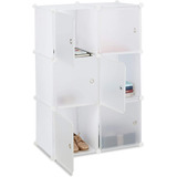 Zapatera Armable Organizador Closet 6 Modulos Ropero Baño