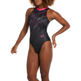 Vestido De Bano Hydrasuit Hyperboom Electric Mujer Negro-28 