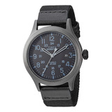 Reloj Timex Tw4b14200 Men's Tw4b14200 Expedition Scout 40 Color De La Correa Negro Color Del Bisel Gris Color Del Fondo Negro