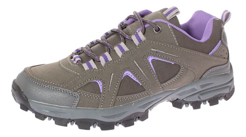 Zapatilla Outdoor Gris Vía Franca Art. 52202b0008greypurple