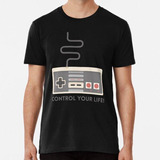 Remera Control Your Life - Gamer Video Game Geek Algodon Pre