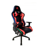 Silla Gamer Profesional Titan Psychedelic Led Red - Resident