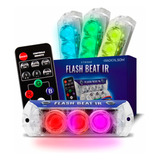 Strobo Flash Beat 2 Faróis Zendel Automotivo Rgb Som