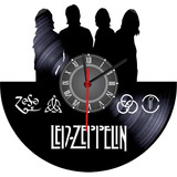Reloj En Vinilo Lp / Vinyl Clock Led Zeppelin Rock Band