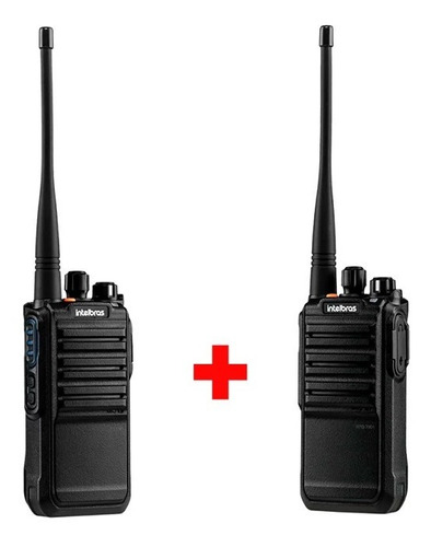 Kit 2 Rádio Comunicador Intelbras Rpd 7001 - Uhf 