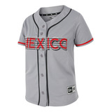 Camisola New Era Lmb Diablos Rojos Del México 2023 Niño Gris