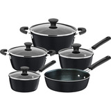 Juego De Ollas Bateria Set 5 Piezas Glenz Tramontina Cocina