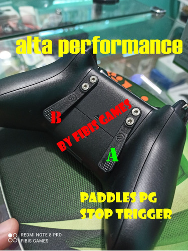 Controle Xbox One Alta Performance Paddles Pg Stop Trigger