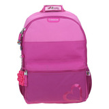 Mochila Grande Chenson Primaria Happy Girl Porta Tablet Rosa Corazon Hg65659-p Coleccion Chein