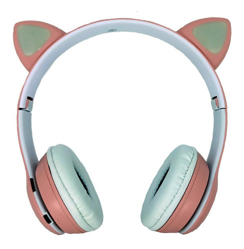 Headphone Via Bluetooth Orelha De Gatinho